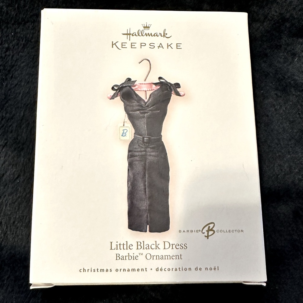 ⭐️NWT! BARBIE’s Little Black Dress Ornament